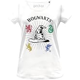 Ropa Harry Potter Mujer Harry Potter Camiseta Hogwarts Para Mujer, Multicolorido Taza Harry Potter