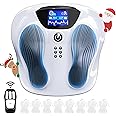 Creliver Foot Circulation Machine Pro, EMS Massager and Blood Booster for Improve Circulation, Relieves Body Pains, Neuropathy Nerve Pain Relief, Plantar Fasciitis, Neuropathy, Cramps, Black