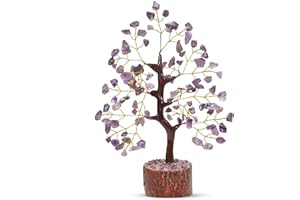 PYOR Amethyst Crystal, Crystal Tree, Spiritual Gifts For Women, Money Tree, Office Decoration, Crystals, Bonsai Tree, Amethyst Crystal Stone, Healing Crystals, Home Decor Accessories Living Room