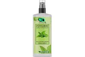 DD TECK Peppermint Mist Aromatyczny spray do pokoju, odświeżacz powietrza do domu, samochodu i biura, długotrwały zapach, bez dymu, nietoksyczny, mgiełka do poduszek w sprayu, 100 ml