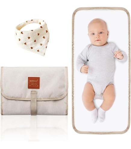 Fasciatoio Portatile Per Neonato - Impermeabile, Pieghevole, Lavabile In Lavatrice