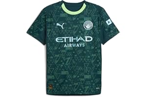 PUMA Manchester City Fourth Shirt 2025/26 Season - Replica - Men - Green Terrain