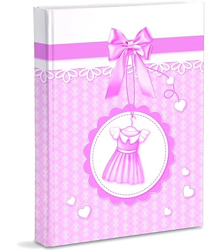 Album Fotografico Nascita 20X25 Cm 56 Pagine Bianche E 4 Pagine Diario Personalizzabili Pagine In Cartoncino Spesso E Resistente Intervallate Da Pergamino, Celeste Con Nastro E Fiocco