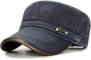 behone Czapka wojskowa, męska, bawełniana, wojskowa czapka, czapka wojskowa, męska, vintage, wojskowa, regulowana, czapka bejsbolowa