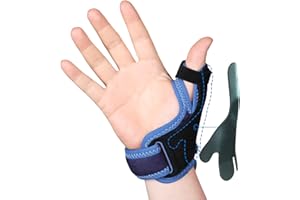 Willcom Daumenbandage Reversible Rechts Links, Daumensattelgelenk Daumenstütze, Arthrose Daumenorthese zur Daumen Verletzungen, Sehnenscheidenentzündung, Arthritis, Sattelgelenk (S, 12.5-14.5CM)