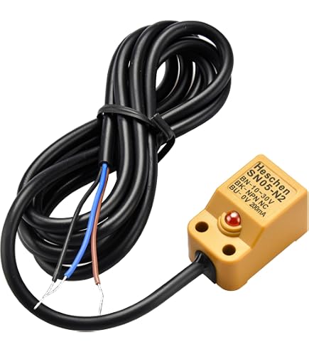 Sensore Di Prossimità Induttivo Heschen PL-05N – 5mm, DC 10-30V, NPN NO, 3 Fili