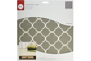 Rayher Pochoir motif à Alvéoles Modernes, 1 pce., 30,5X30,5cm, alvéoles 7X7cm, réutilisable, sérigraphie, arts créatifs, cadeaux, décoration-38967000