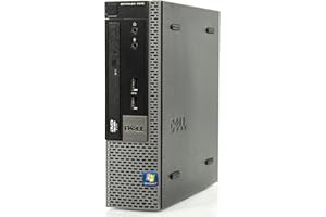 Dell Optiplex 7010 USFF PC Ordinateur de bureau Intel Core i5-3470S, Ram 8 Go, SSD 240 Go, ports VGA et port d'affichage, Wi-Fi, Windows 10 Pro + Office 2021