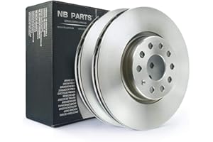 ‎NB PARTS 2x Bremsscheibe belüftet vorne NB PARTS GERMANY 10043147