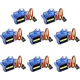 9G Micro Servo Motor AYWHP 8PCS Micro Servo Motor Kit für RC Robot Arm/Hand/Gehen Hubschrauber Boot Flugzeug Helikopter Auto