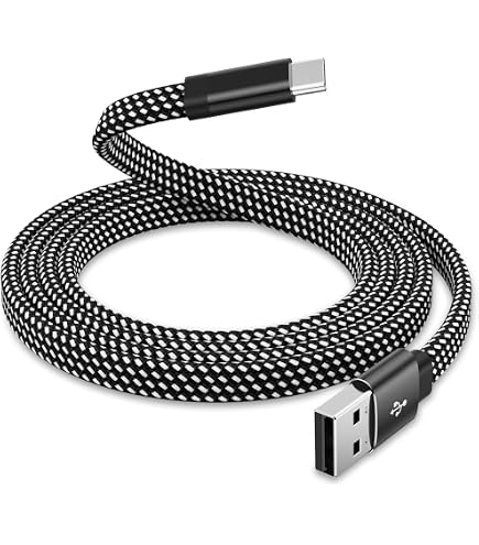 Grundig USB-C Ladekabel Mit Magneten – 1 Meter, Weiß (USB-A Auf USB-C)