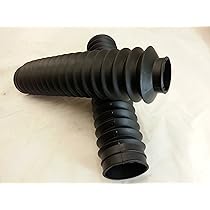 Soffietti Paraolio Per Forcelle Ammortizzate - Coppia In Gomma, Lunghezza 180mm, Diametro 28-30mm - Foto 2