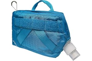 Kurgo RSG Trinkflasche für Hunde, PVC- und BPA-freier Wasserbeutel, Mit praktischer Tasche, 355 ml Füllmenge, Blau