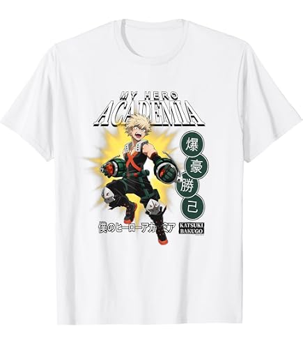Funko Pop My Hero Academia - Bakugo (MT) + T-Shirt Taille L - Figurine Bobble Head Et Vêtement
