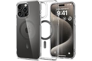 Spigen Ultra hybrydowe etui MagFit do iPhone'a 15 Pro Max, kompatybilne z akcesoriami MagSafe, włókno węglowe