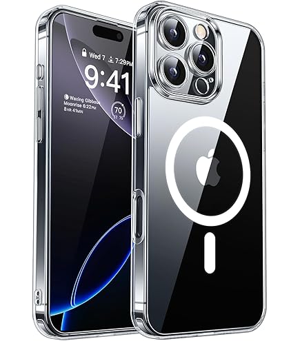 MAGIC JOHN Vetro Temperato Privacy Per IPhone 13/13 Pro/14 (6.1'') - 2 Pezzi Con Protezione Altoparlante, Anti-impronta