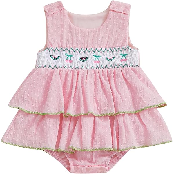 Splendid Baby Girls Chambray Rompers - Soft Infant & Toddler Clothing Outfits