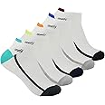 ONE8 Polyester Blend By Virat Kohli Men's MOISTURE MANAGEMENT Breathable Running, Gym & Training Ankle Length Socks (Pack of 5), Assorted