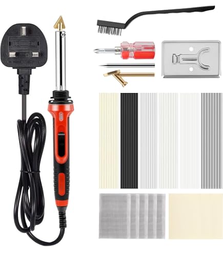 150W Temperature Control Plastic Welding Kit LED Soldering Iron Gun Car Bumper Repair Tool Fast Heating Plastic Welder