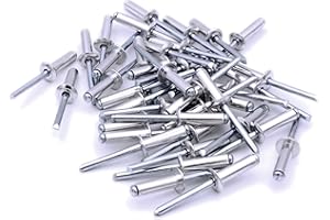 SINGULARITY SUPPLIES M6 (6mm x 30mm) Dome Blind Rivet - Aluminium (Pack of 40)