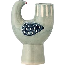 Colori Del Sud Schaal Mezquita 15 cm 45 cl Wit Bruin Blauw Aardewerk 2 stuks