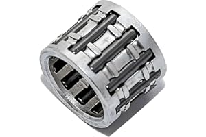 MOSOLE Hochleistungs-Nadelkranz Tuning - (Käfig versilbert) 11 Nadeln Ø12x16x13mm - für 12mm Kolbenbolzen (0-Maß) - SIMSON-Nadellager