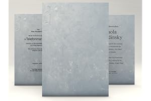 ‎DIRXBUSCHINGER paperandpicture Urkundenpapier 'Structure Blau' 10 Blatt | Universal | Hochwertig | DIN A4 190g/qm | Blanko Urkunde | Anerkennung Papier