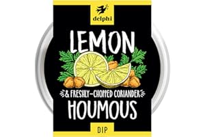 Delphi Lemon and Coriander Houmous Dip, 170 g