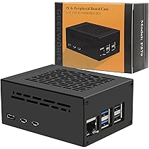 GeeekPi P33 M.2 NVMe PoE+ HAT Voor Raspberry Pi 5 Met Actieve Koeler