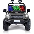 Kawaii Kids Electric Battery Operated Big Size Jeep - Electric Car for Kids - Ride on Toy Car with Bluetooth Music & Winidshield Lights for Kids (2 to 8 Years)