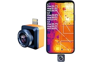 Kamera termowizyjna dla inżynierów, Xinfrared T2S Plus – iOS, 8 mm makro pomiar temperatury, 25 Hz, miernik orientacji PCB dla przemysłu, domu, wykrywanie obwodów