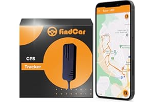 findCar Tracker | Tracker per Auto | Localizzatore GPS per Auto, Camion, moto e altri veicoli | Collegamento diretto alla batteria (9-95 V) | Posizione in tempo reale | Facile installazione