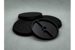 32mm Round Miniature Bases – 30-Pack