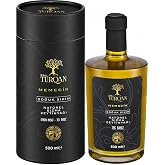 Villa TURQAN 500 ml Erken Hasat Soğuk Sıkım Memecik Nat&uuml;rel Sızma Zeytinyağı | Premium | Tek Bah&ccedil;e (2025/2026)