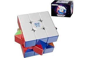 CuberShop Moyu WRM V10 20-Magnet Ball Core Version (UV Glossy) Stickerless 3x3 Speed Cube, moyu WeiLong WR M v10 Pro Twenty Magnets Magnetic+Ball Core, WRM 2024 New Flagship (UVCoated Pro Version)