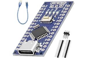 Nano 328P Scheda di sviluppo microcontrollore AYWHP Scheda madre da 1 pezzi con microchip CH340G con cavo USB Microcontrollore 5V 16M Interfaccia Typ-C USB compatibile con Arduino IDE