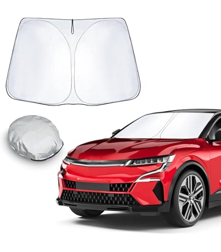 JCPDN Voiture Pare-Brise Avant Pare-soleils Pour Renault Rafale,Pliable Isolation Thermique Couverture Protection Contre La Chaleur Et Les Rayons UV Accessoires,B