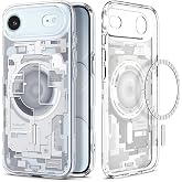 Spigen iPhone Air ile Uyumlu MagSafe Kılıf Ultra Hybrid Zero One Mag Fit Sararmaya Dayanıklı Tasarım Beyaz Şeffaf Kapak - ACS