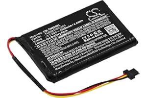 Cameron Sino CS-TM800SL Akkus 1200mAh Kompatibel mit [Tomtom] für 4FC64 4FD6.001.00, für GO 60, für One XL Europe Traffic, für One XL Traffic, für 30 Series Ersetzt AHA11111009, FLB0813007089, VFAS