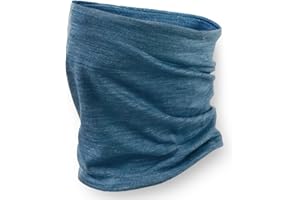 Merino Protect Tour de Cou en Laine Mérinos Hommes Femmes Écharpe Chaude Respirante Bandeau Léger pour Moto Randonnée Chasse