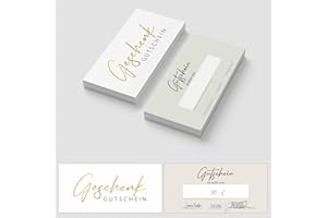 ‎EUMMEL 40 Zauberhafte Blanko Gutscheine zum selber Ausfüllen | Friseur Kosmetik Massage Wellness Beauty Salon | Gutschein Vorlage Gutscheinkarten Geschenkgutscheine