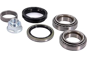 ATEC Germany 2x Juego de rodamientos de rueda delantera juego de rodamientos de rueda, Compatible con CHEVROLET MATIZ (M200, M250), SPARK,DAEWOO MATIZ (M100, M150)