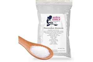 SPICE GIRLS INGREDIENTS Premium MSG Powder | Monosodium Glutamate | 250g Resealable Pouch | MSG Ideal for Chinese food | Umami Enhancer | Alternative to Salt | MSG Seasoning for Authentic Flavors