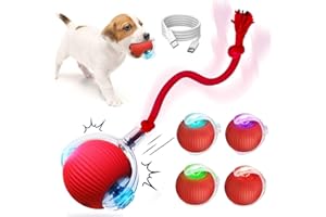 SUFANG Pet Smart Rolling Ball Cat Toy Ball Recargables por USB Electric Self-Entertainment Cat Ball Toy Juguete Inteligente para Gatos Cat Puzzle Toy for Playing and Interaction Perfect for Cat Lovers