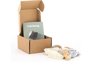 bionik by BioKinder Amulettstein 10er Box mit 10 x verschieden farbigen Amulettsteinen ca. 5 x 3 cm