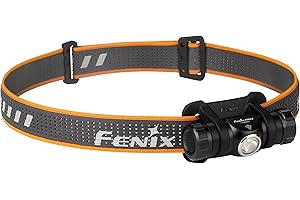 FENIX Hm23 Faro Delantero, No es específico para la Edad/Sexo, Negro, 69.5 x 40 x 32 mm