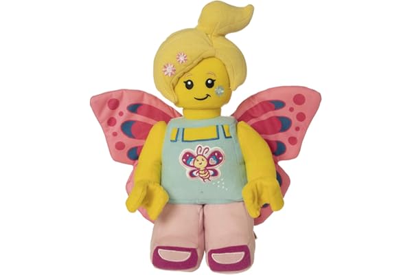 Manhattan ToyButterfly Girl with FlowersLEGO ICONICButterflypersonnage en peluche335520Multicolore30.48cm