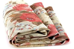 BIANCHERIAWEB Tenda Zanzariera 145x250 cm Per Porta Ingresso E Finestre Tendone Anti Mosche Cimici e Insetti Fantasia Rose