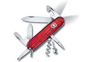 Victorinox Spartan Lite, Navaja suiza de 91 mm con 12 funciones, incluyendo hoja grande y sacacorchos