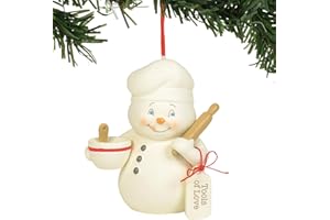 DEPARTMENT 56 Snowpinions Tools of Love Hanging Ornament, Polyester Baumwolle Biskuitporzellan, Multicoloured, One Size